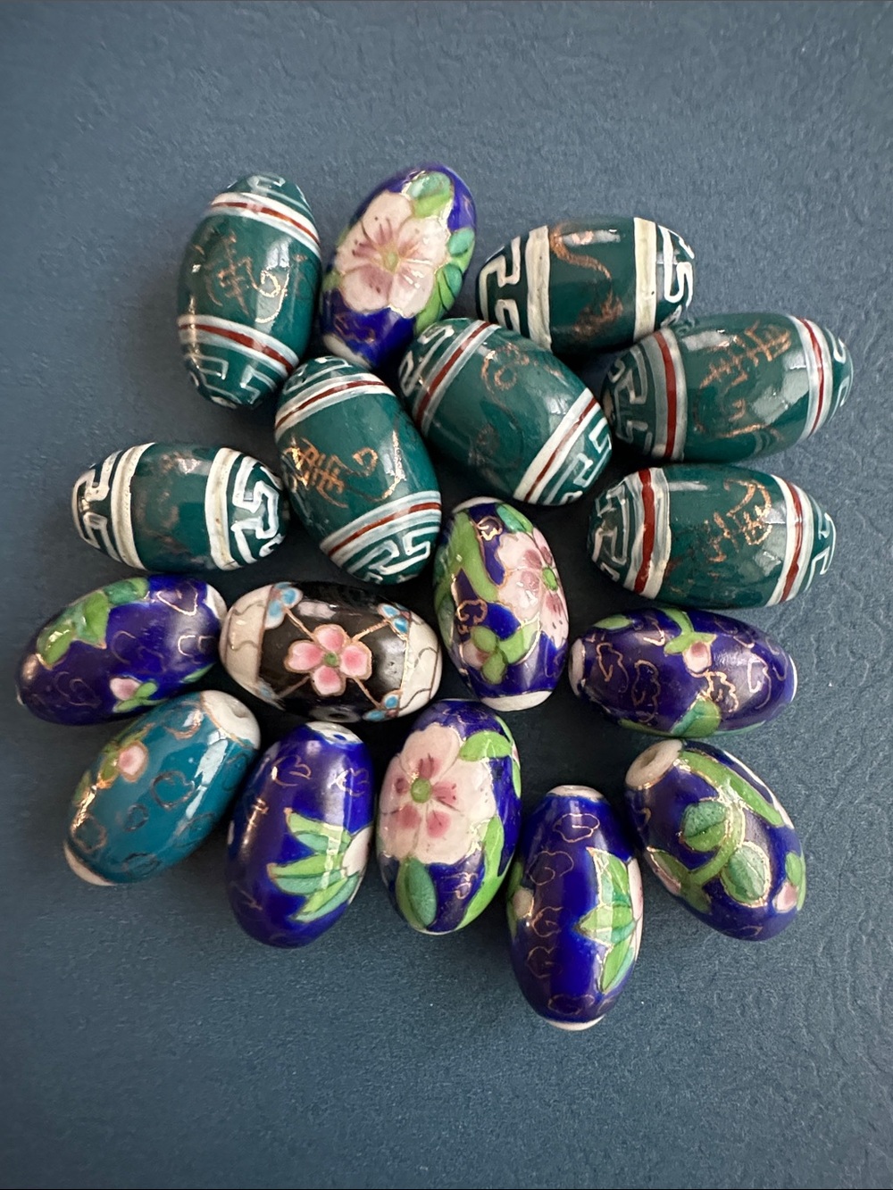 Vintage Porcelain Beads